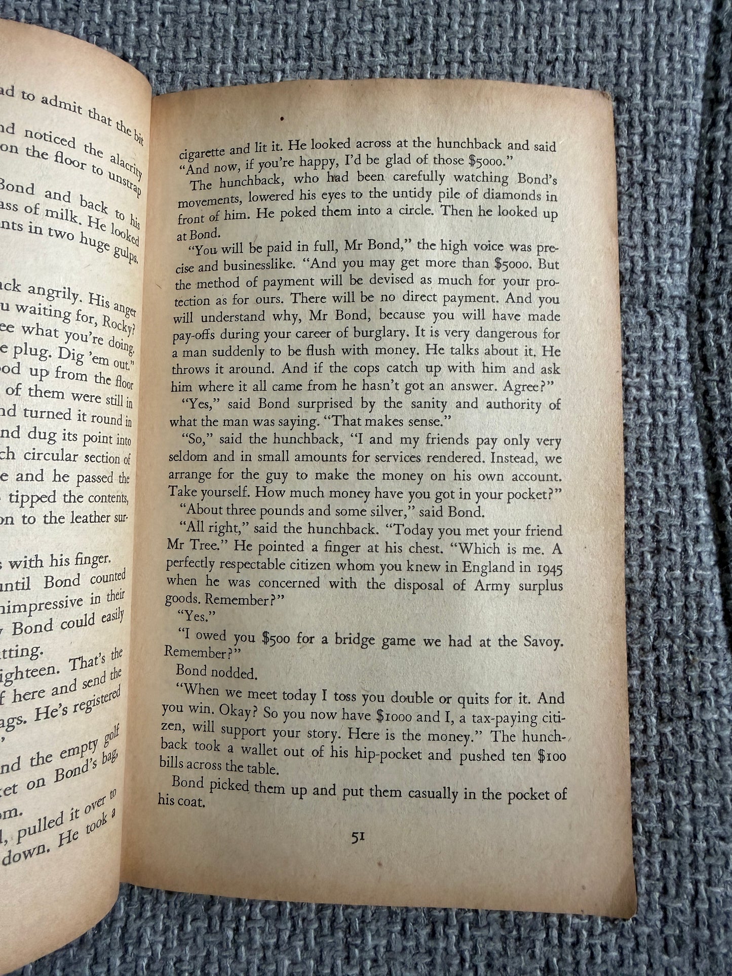 1963 Diamonds Are Forever (James Bond) Ian Fleming (Pan Books)