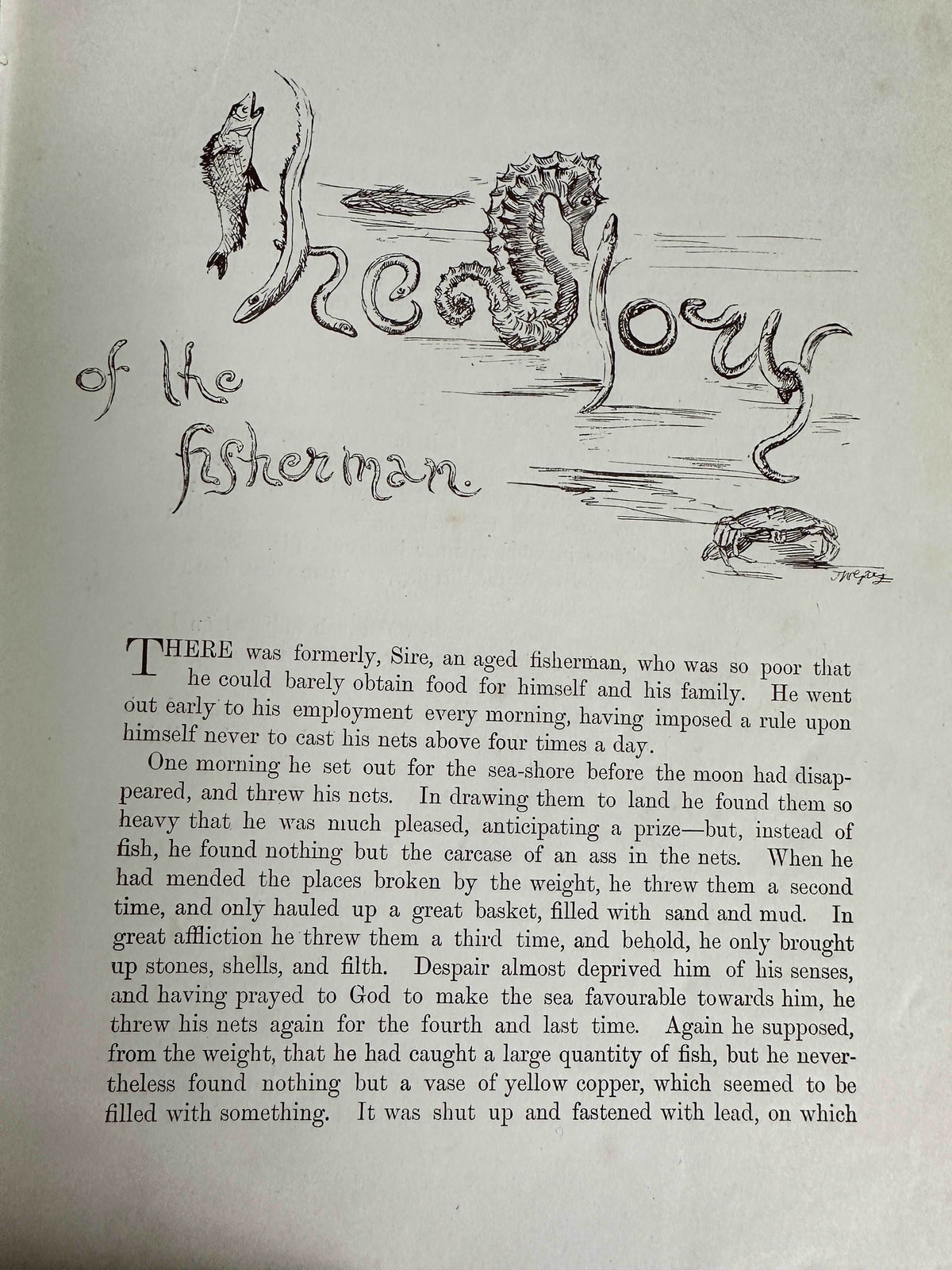 1892 The Arabian Nights - Helen Marion Burnside(Illust W. & F. Brundage & J. Willis Grey) Raphael Tuck & Sons - Honeyburn Books (UK)