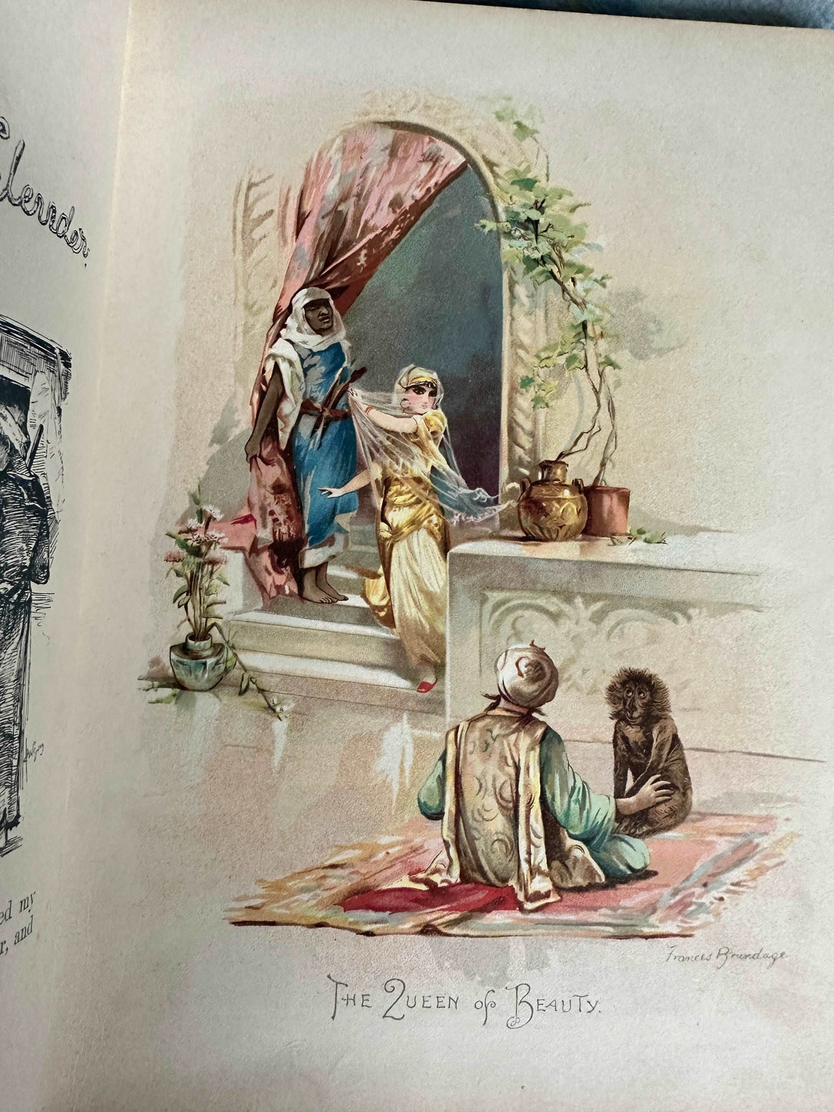 1892 The Arabian Nights - Helen Marion Burnside(Illust W. & F. Brundage & J. Willis Grey) Raphael Tuck & Sons - Honeyburn Books (UK)
