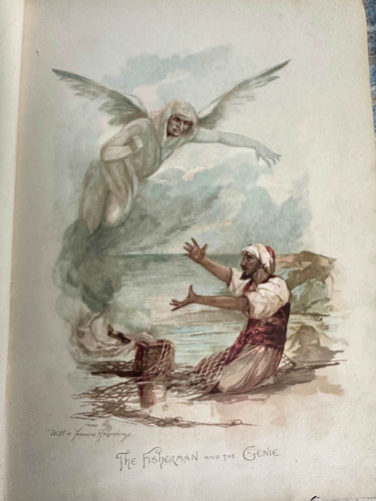1892 The Arabian Nights - Helen Marion Burnside(Illust W. & F. Brundage & J. Willis Grey) Raphael Tuck & Sons - Honeyburn Books (UK)
