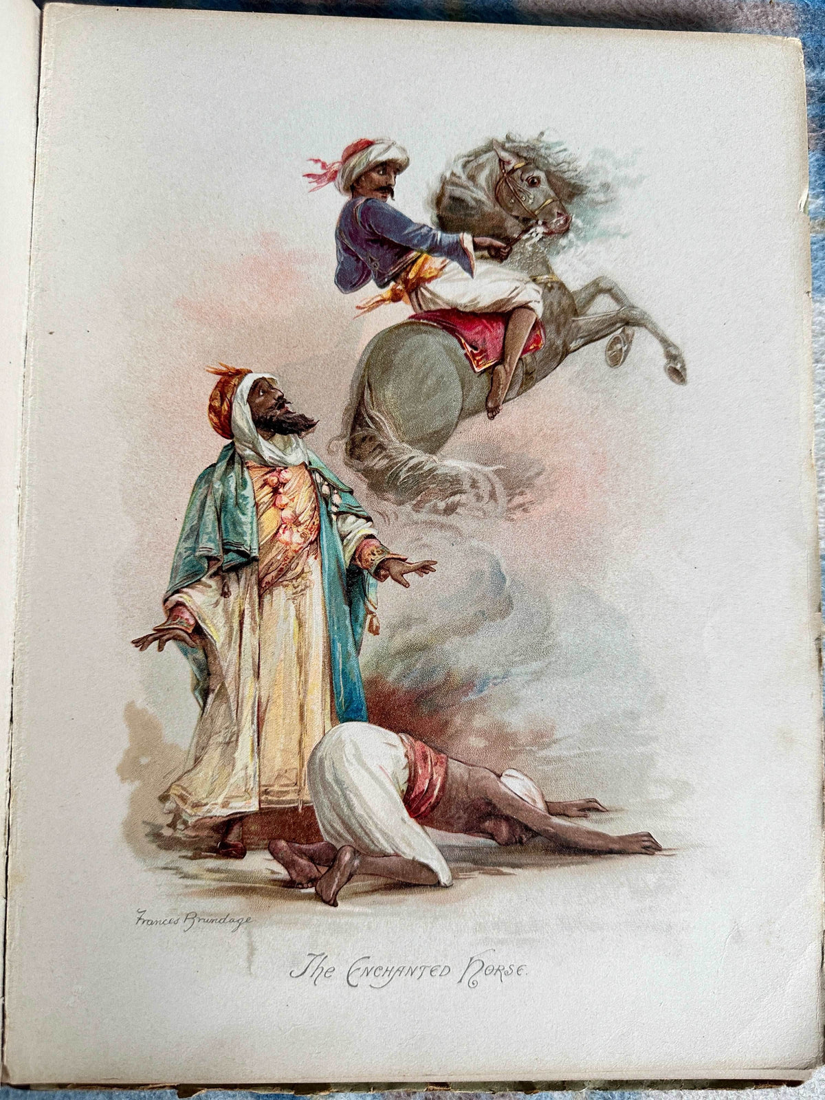 1892 The Arabian Nights - Helen Marion Burnside(Illust W. & F. Brundage & J. Willis Grey) Raphael Tuck & Sons - Honeyburn Books (UK)
