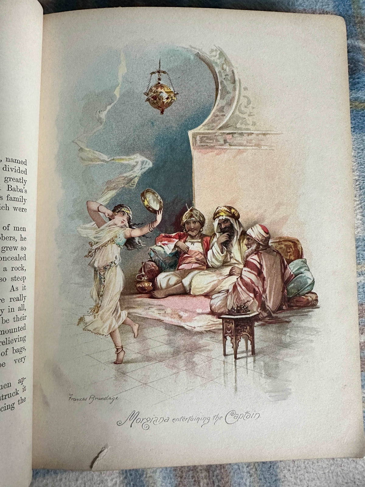 1892 The Arabian Nights - Helen Marion Burnside(Illust W. & F. Brundage & J. Willis Grey) Raphael Tuck & Sons - Honeyburn Books (UK)