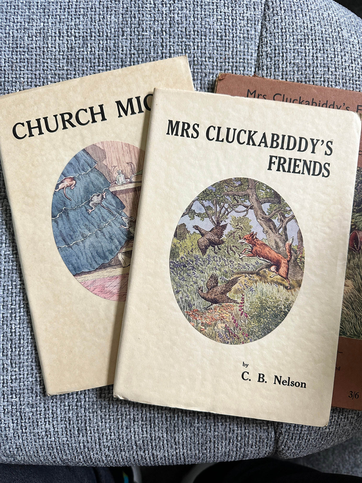 1935 Church Mice & Mrs Cluckabiddy’s Friends - C. B. Nelson(Figurehead) in Slipcase - Honeyburn Books (UK)