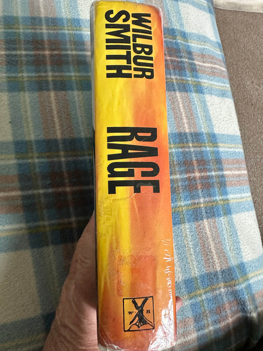 1987*1st* Rage - Wilbur Smith(William Heinemann) - Honeyburn Books (UK)