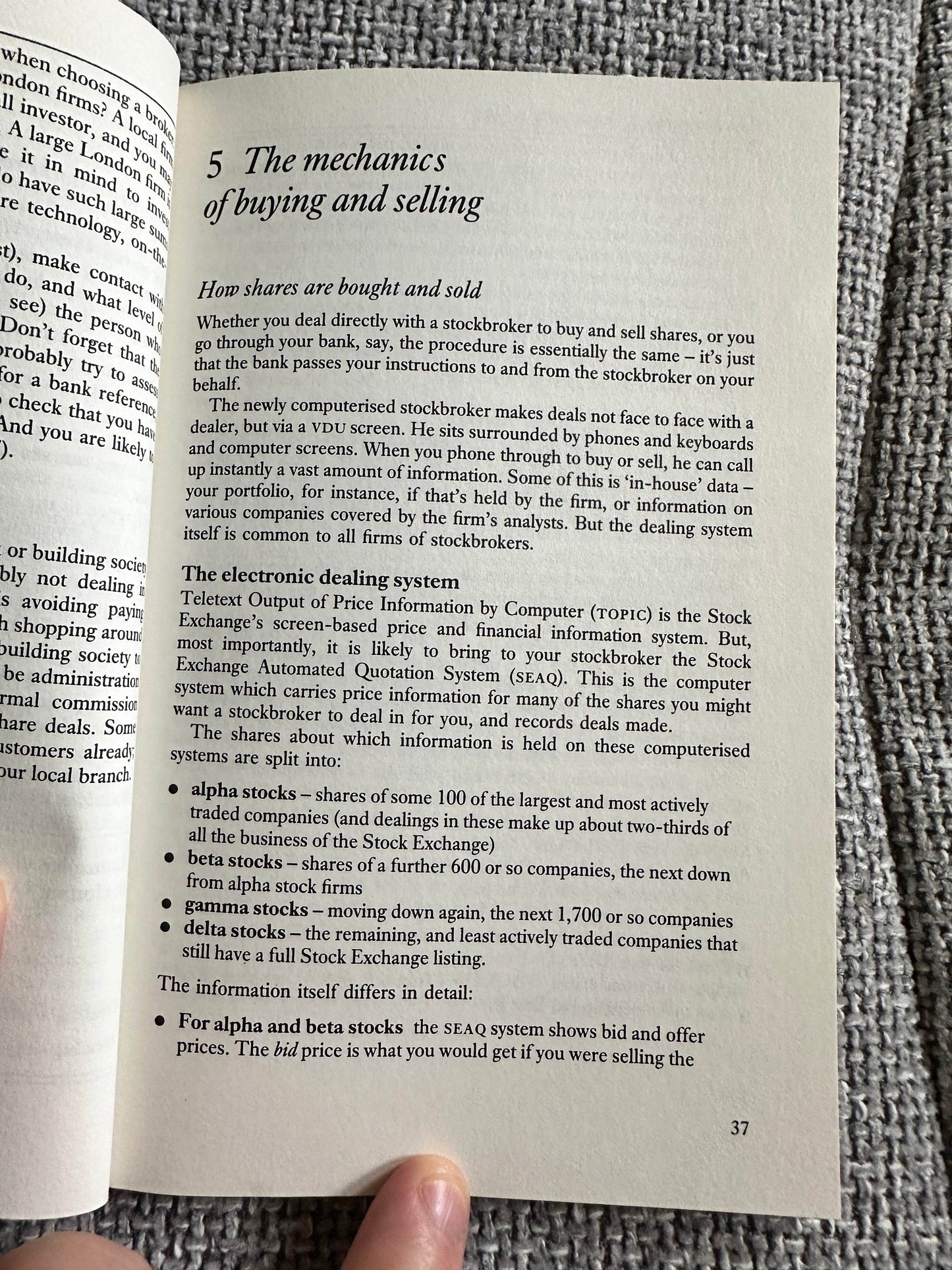 1988 How To Buy, Sell & Own Shares - Consumers Association Which Books(Hodder & Stoughton) - Honeyburn Books (UK)
