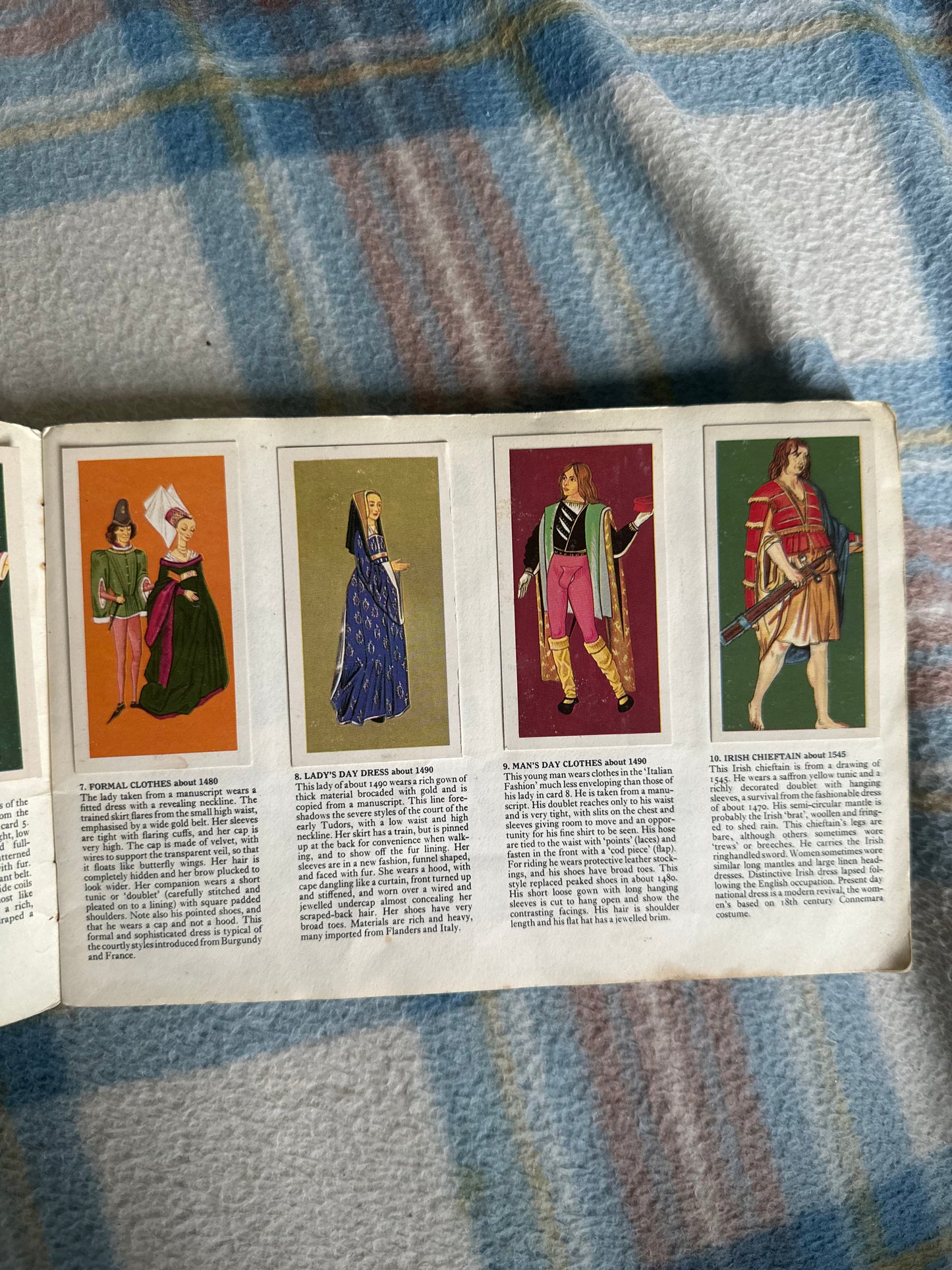 1960’s British Costume Brooke Bond Picture Cards - Honeyburn Books (UK)
