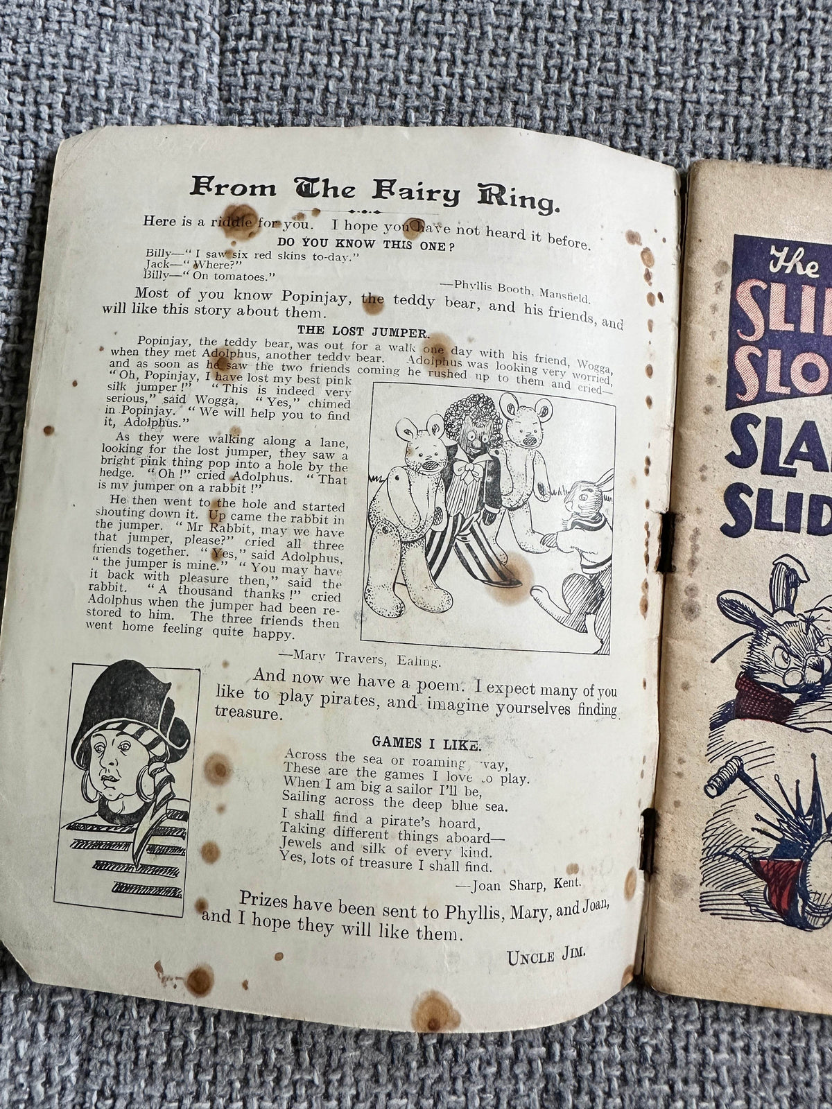 1934 Fairyland Tales (No598) John Leng Publisher - Honeyburn Books (UK)