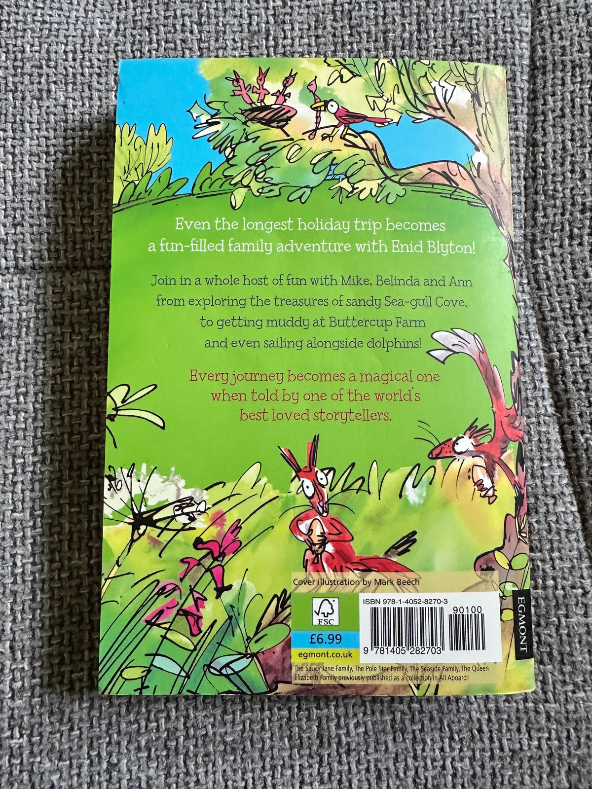 2016 Are We There Yet? - Enid Blyton (Egmont) 6 in 1 The Family Series - Honeyburn Books (UK)