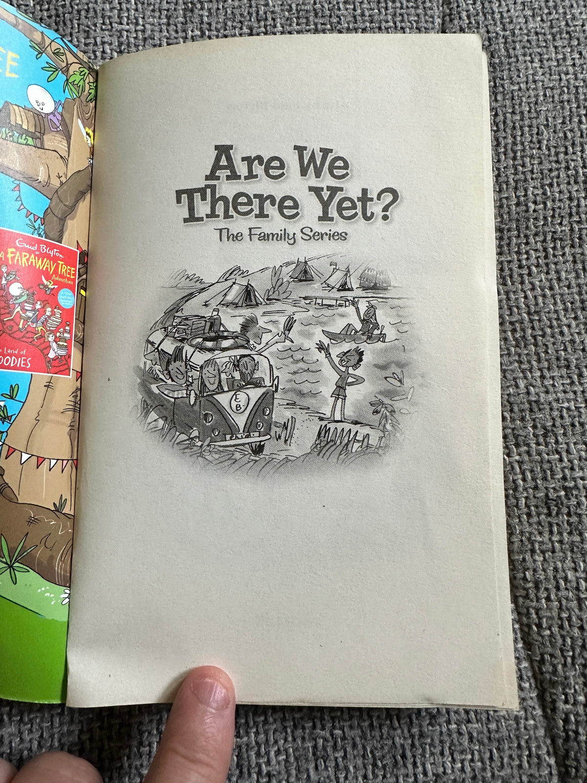2016 Are We There Yet? - Enid Blyton (Egmont) 6 in 1 The Family Series - Honeyburn Books (UK)
