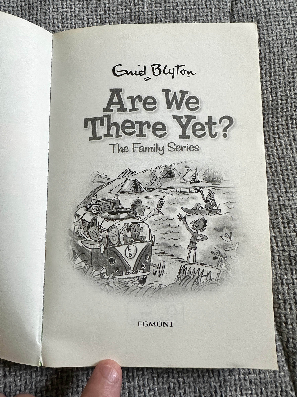 2016 Are We There Yet? - Enid Blyton (Egmont) 6 in 1 The Family Series - Honeyburn Books (UK)
