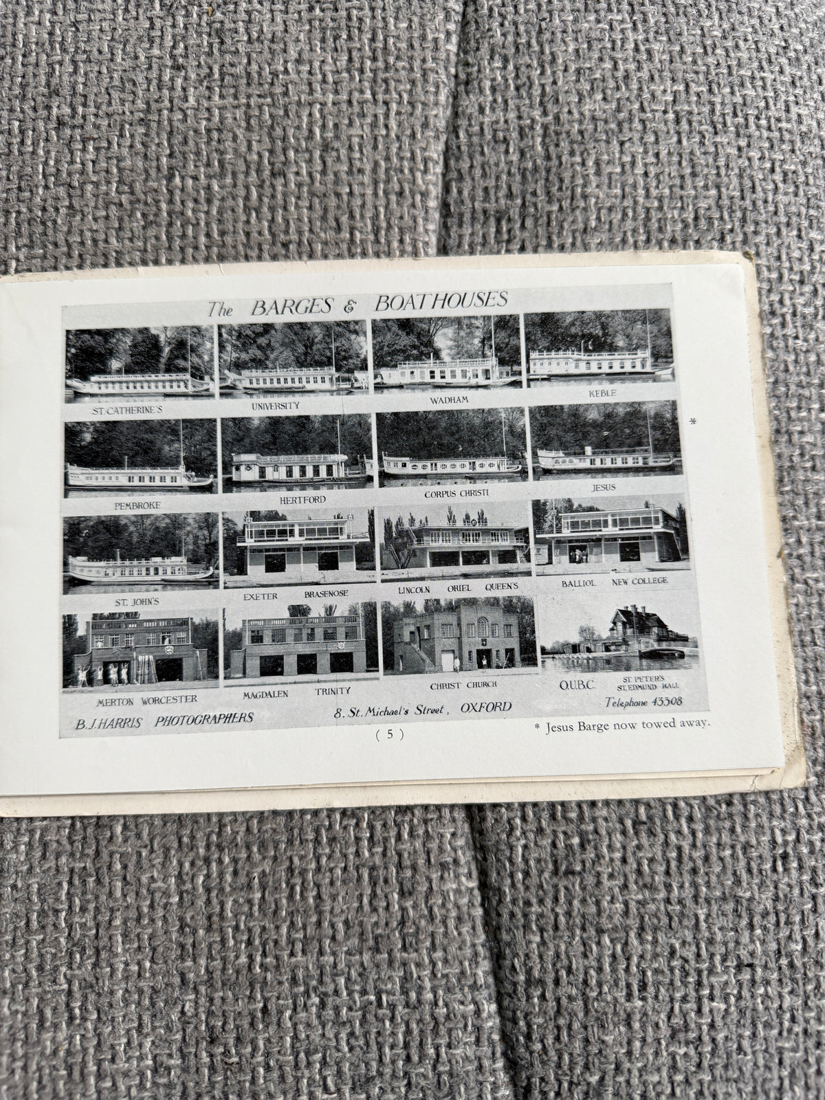 1964 The Eights (Oxford University Boat Club) Guiness - Honeyburn Books (UK)