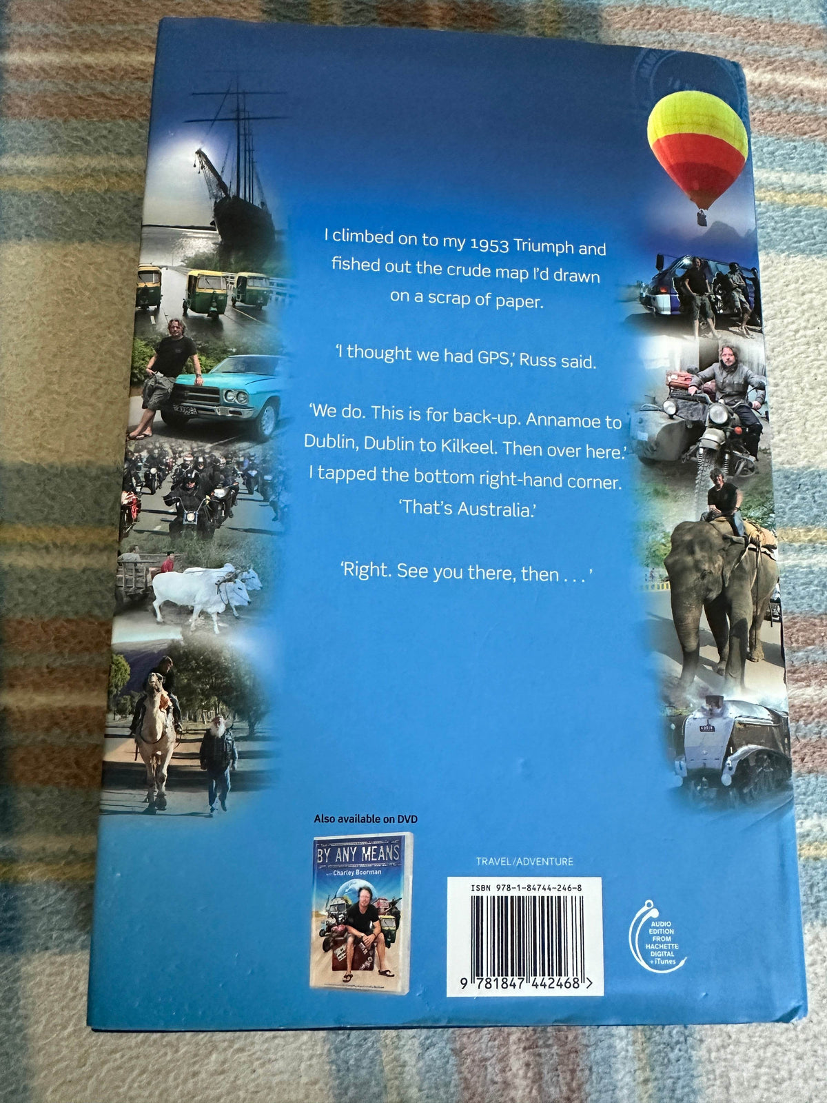 2008*1st Signed* By Any Means - Charley Boorman (Sphere) - Honeyburn Books (UK)