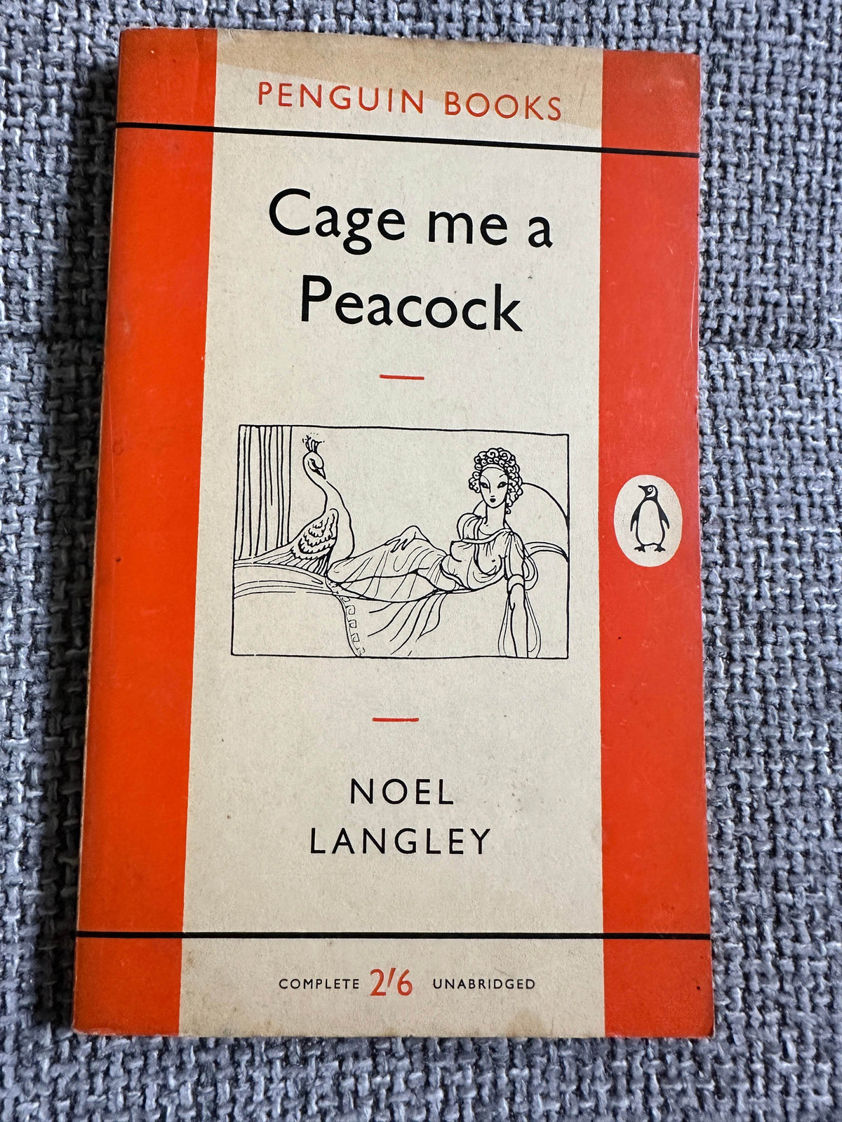 1960*1st* Cage Me A Peacock - Noel Langley (Penguin Books) - Honeyburn Books (UK)