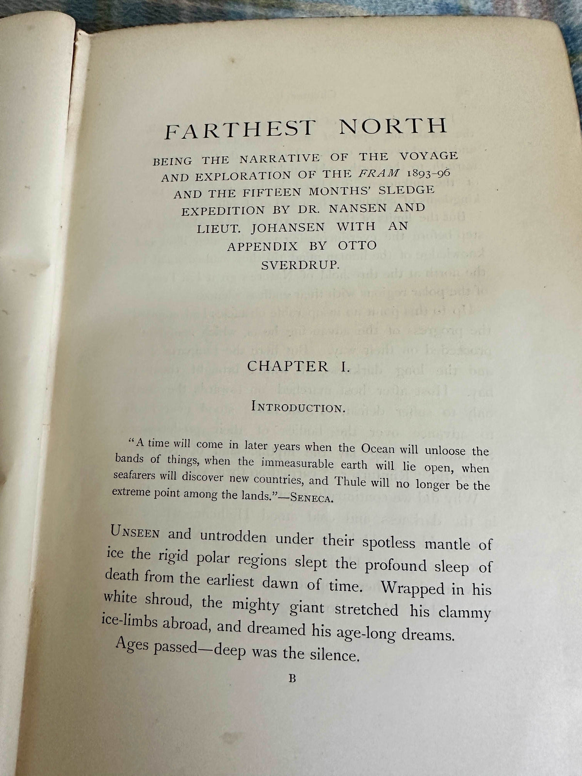 1897*1st* Farthest North - Dr. Fridtjof Nansen(Archibald Constable & Company) Volume One - Honeyburn Books (UK)