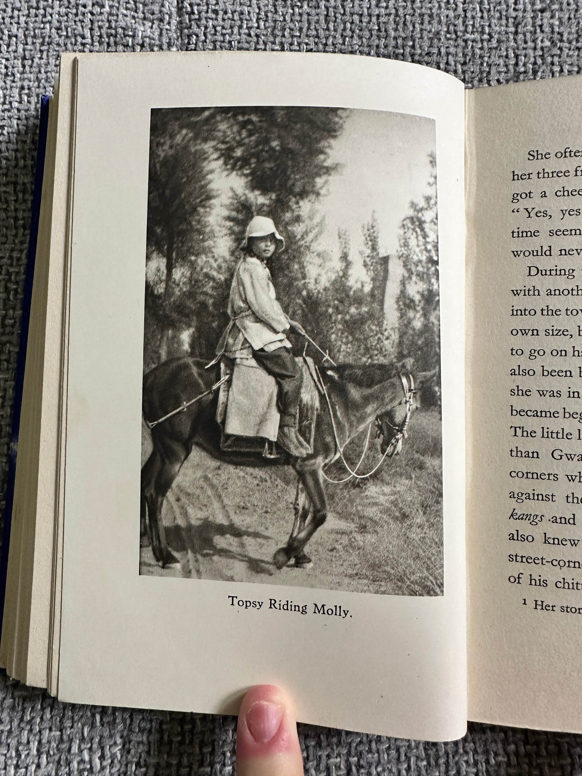1937*1st* The Story Of Topsy (Little Lonely of Southern Asia) Mildred Cable & Francesca French (Hodder & Stoughton) - Honeyburn Books (UK)