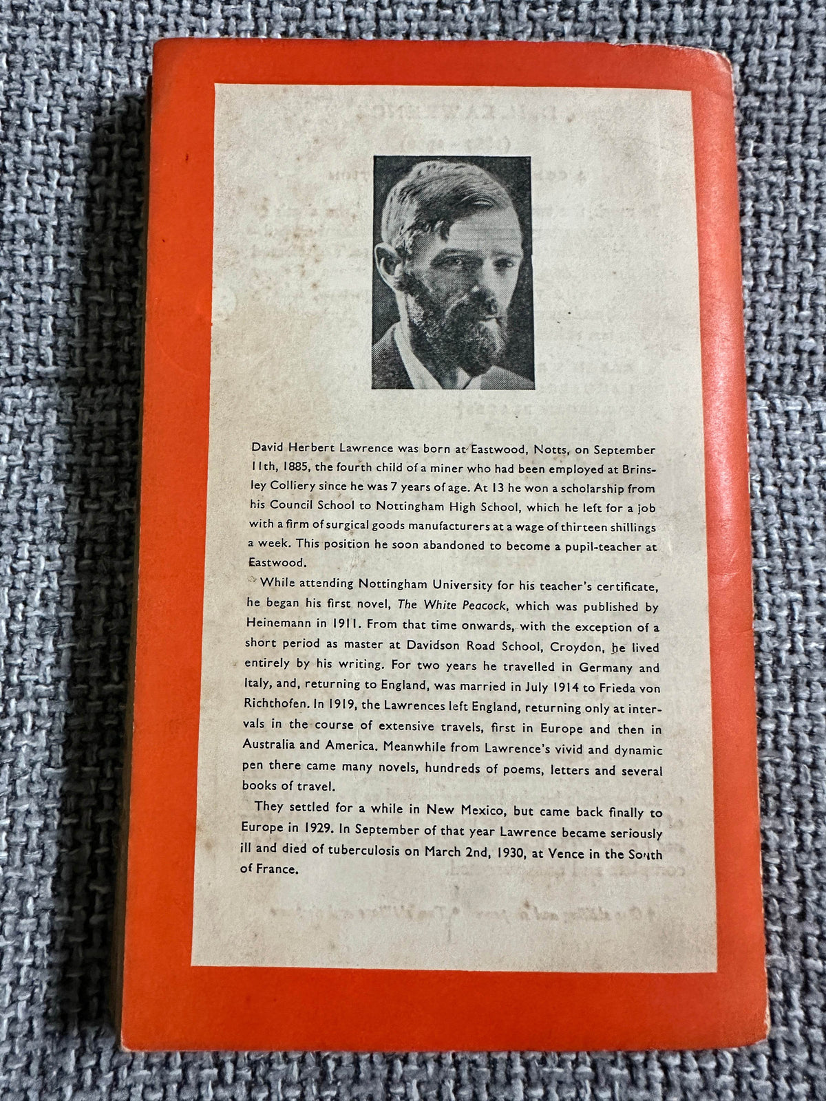 1951 The Woman Who Rode Away & Other Stories by D. H. Lawrence (Penguin) - Honeyburn Books (UK)