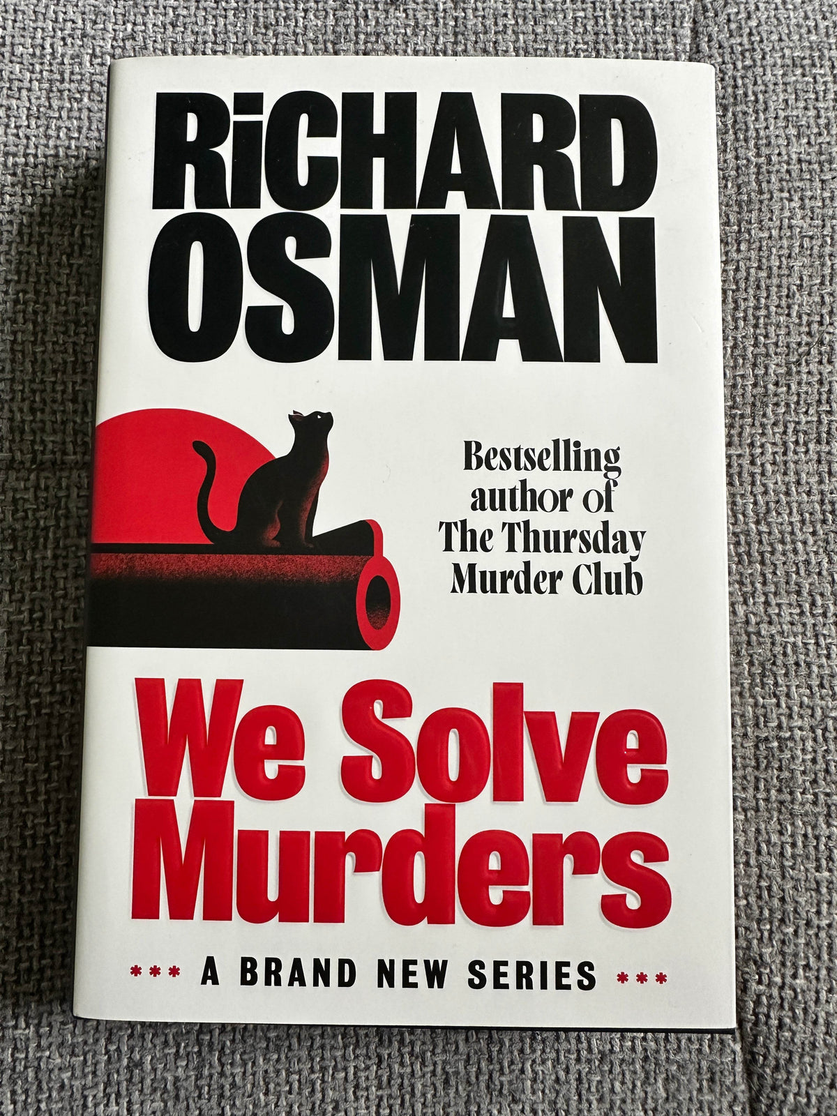 2024*1st* We Solve Murders - Richard Osman (Penguin / Viking) - Honeyburn Books (UK)