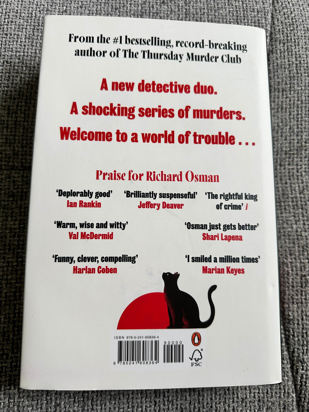 2024*1st* We Solve Murders - Richard Osman (Penguin / Viking) - Honeyburn Books (UK)