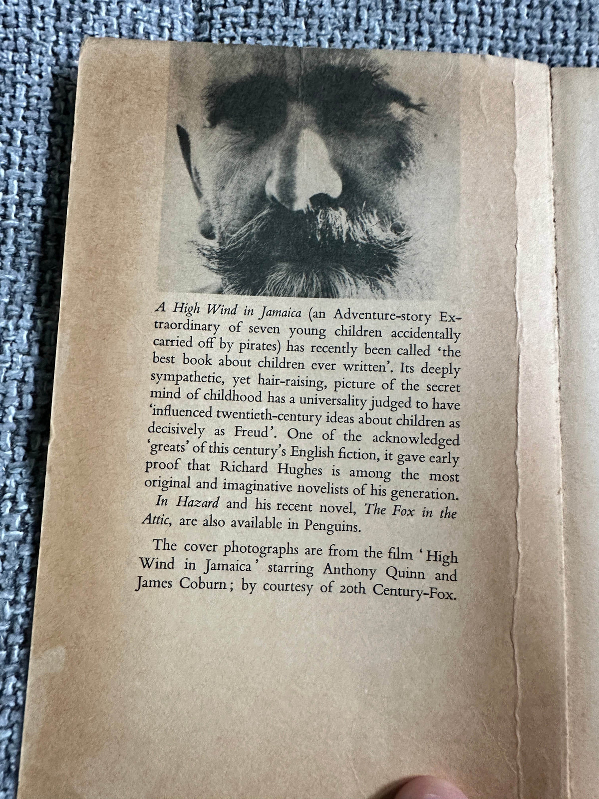 1965 A High Wind In Jamaica - Richard Hughes(Penguin Books) - Honeyburn Books (UK)