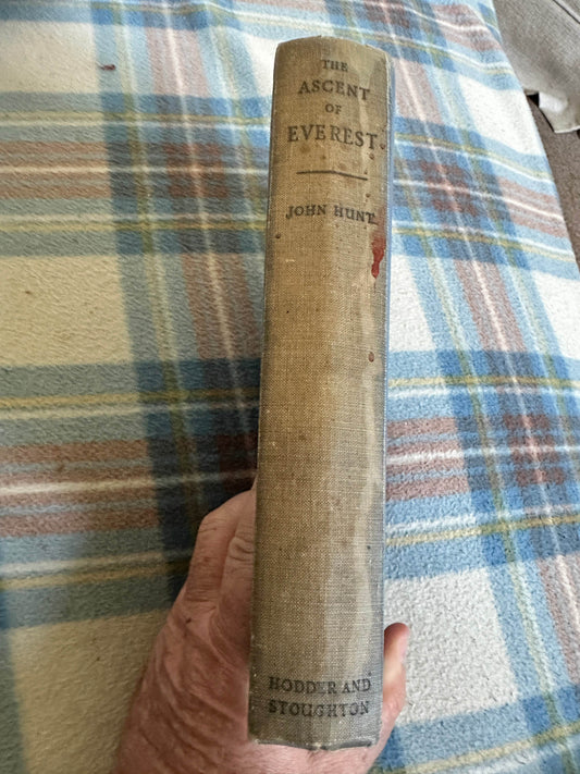 1953*1st* The Ascent Of Everest - John Hunt(Hodder & Stoughton) - Honeyburn Books (UK)