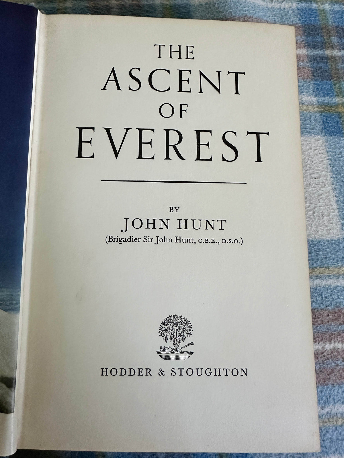 1953*1st* The Ascent Of Everest - John Hunt(Hodder & Stoughton) - Honeyburn Books (UK)