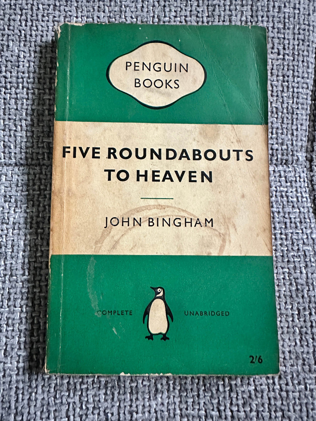 1959*1st* Five Roundabout’s To Heaven - John Bingham(Penguin) - Honeyburn Books (UK)