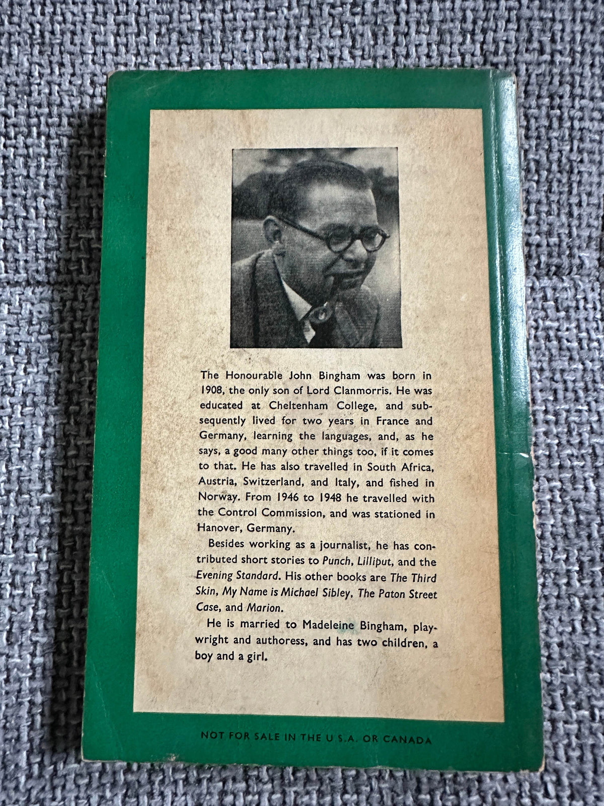 1959*1st* Five Roundabout’s To Heaven - John Bingham(Penguin) - Honeyburn Books (UK)