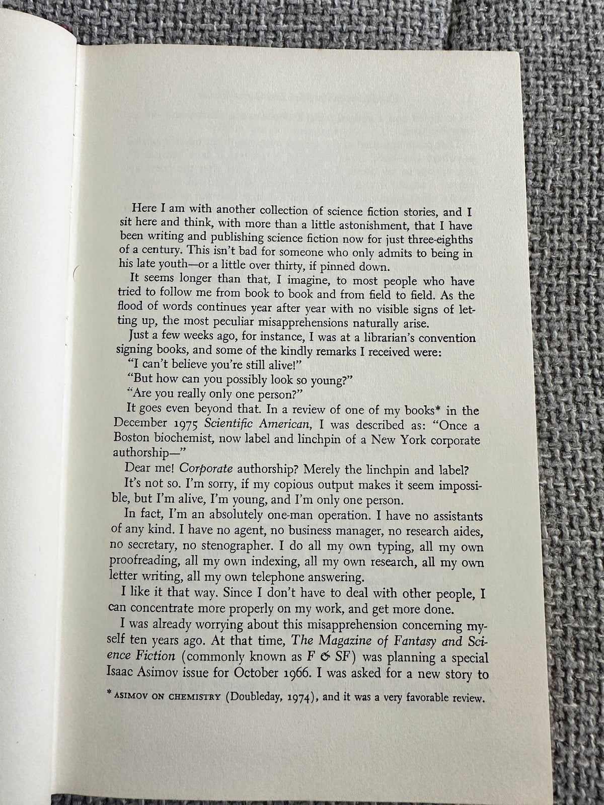 1977*1st* The Bicentennial Man & Other Stories - Isaac Asimov (Book Club) - Honeyburn Books (UK)