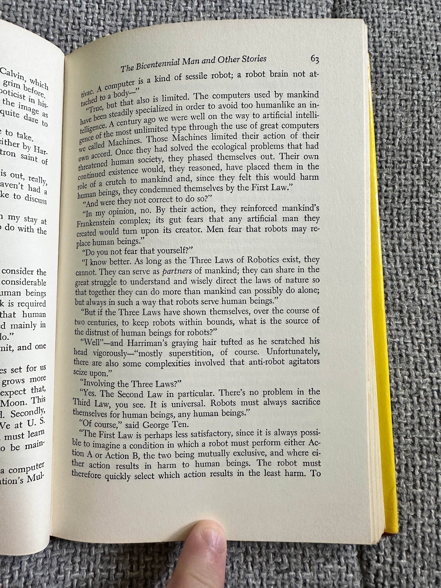 1977*1st* The Bicentennial Man & Other Stories - Isaac Asimov (Book Club) - Honeyburn Books (UK)