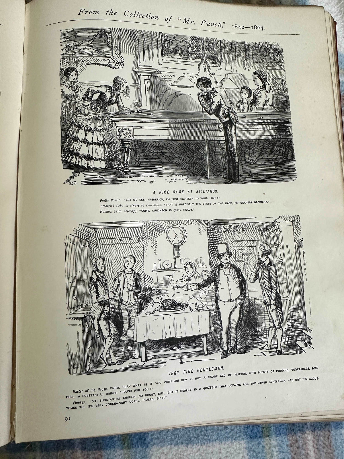 1887 John Leech’s Pictures Of Life & Character from the collection of “Mr Punch” Bradbury & Agnew - Honeyburn Books (UK)
