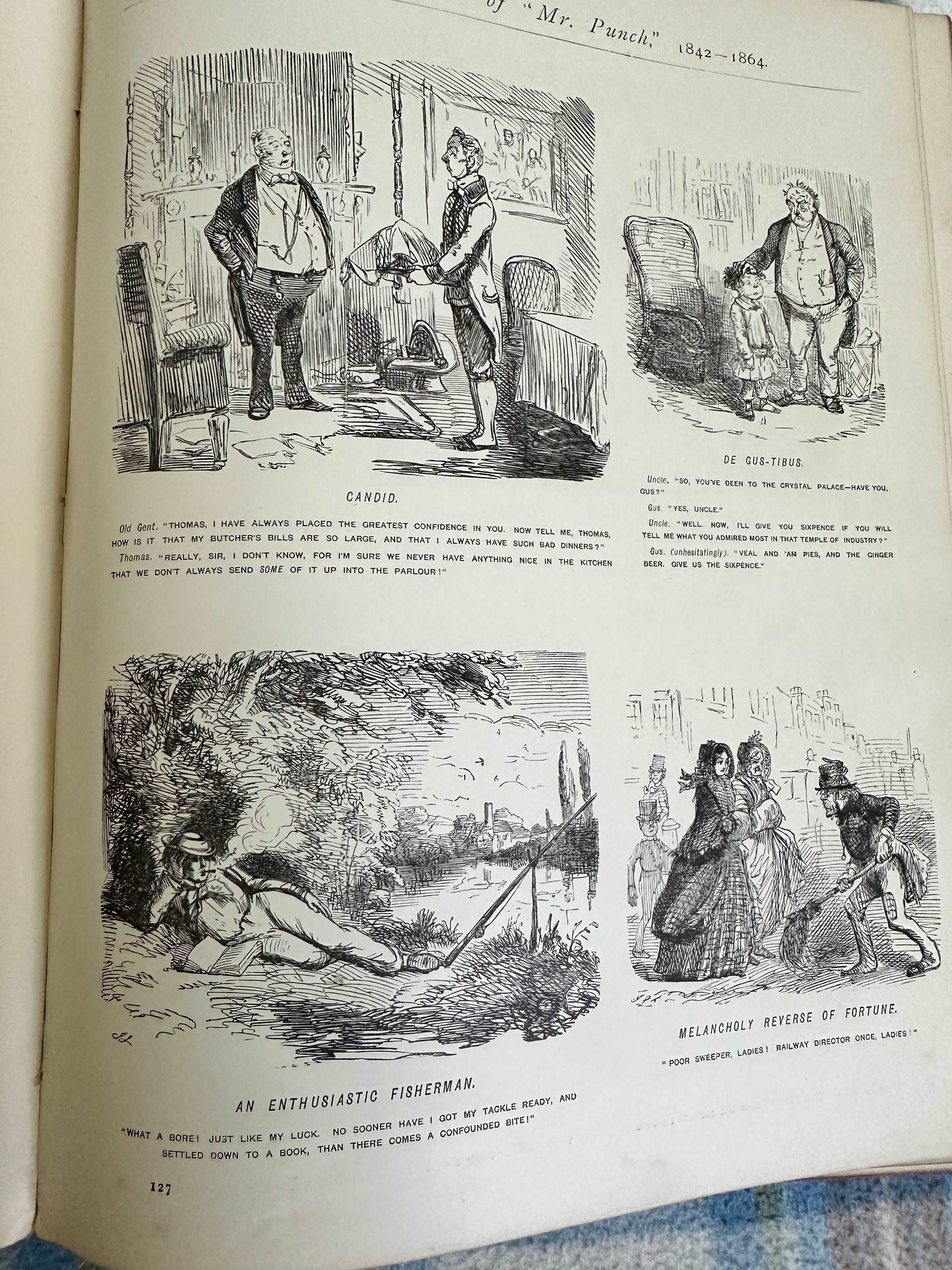 1887 John Leech’s Pictures Of Life & Character from the collection of “Mr Punch” Bradbury & Agnew - Honeyburn Books (UK)