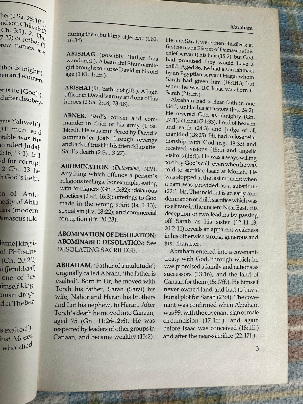 1989 New Concise Bible Dictionary - Inter-Varsity Press - Honeyburn Books (UK)