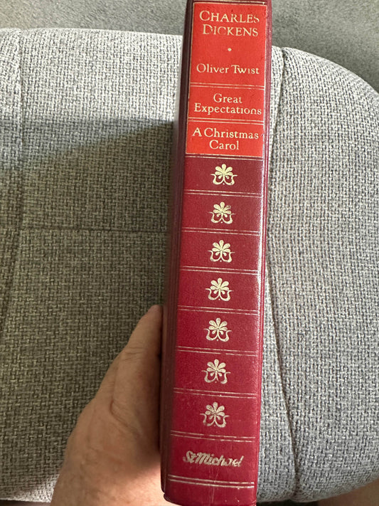 1983 Charles Dickens (Oliver Twist, Great Expectations & A Christmas Carol) in one volume (St. Michael Pub) - Honeyburn Books (UK)