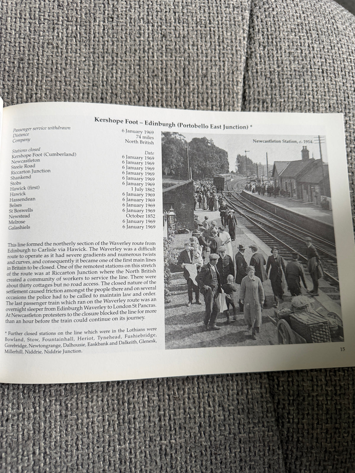 2006 The Lost Railways Of The Scottish Borders - Gordon Stansfield (Stenlake Publishing)