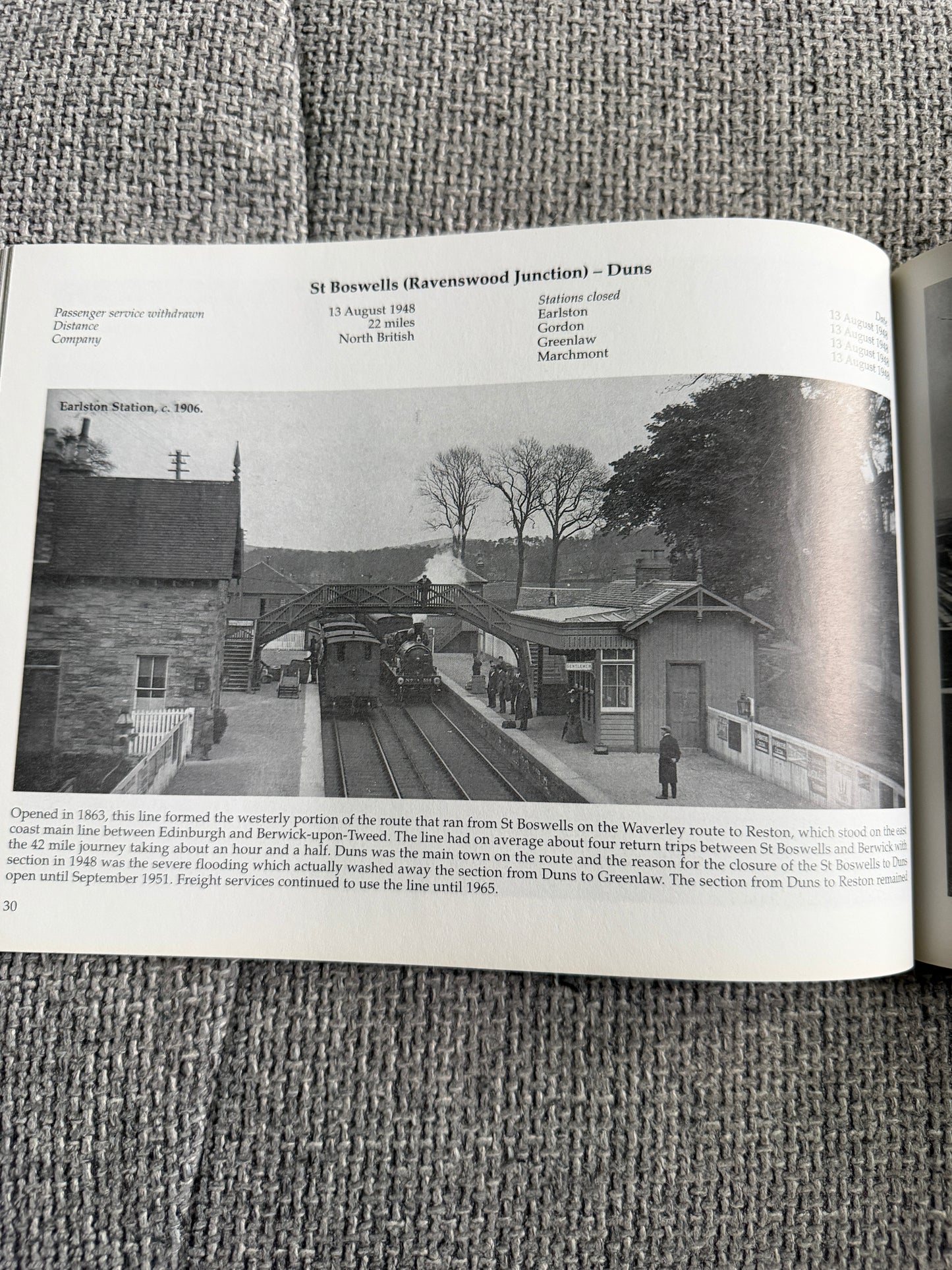 2006 The Lost Railways Of The Scottish Borders - Gordon Stansfield (Stenlake Publishing)