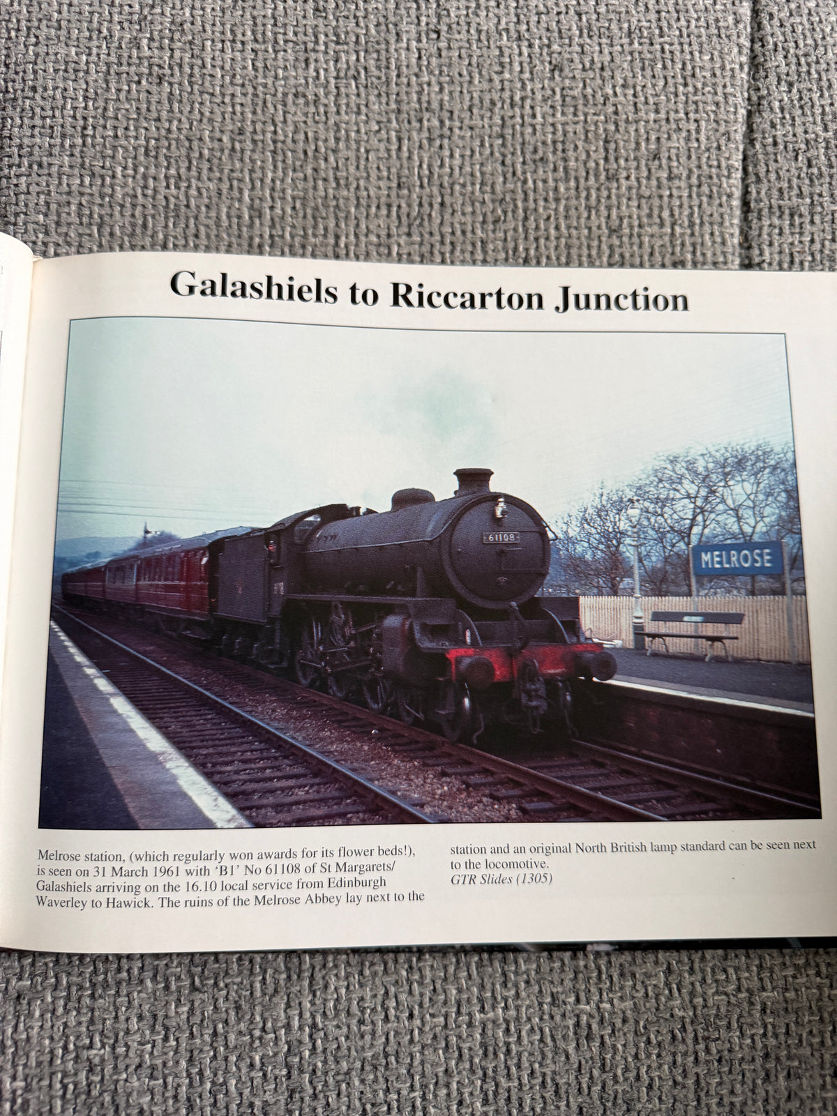 1995*1st* On The Waverley Route (Edinburgh - Carlisle in colour) Robert Robotham (Ian Allan Publishing)