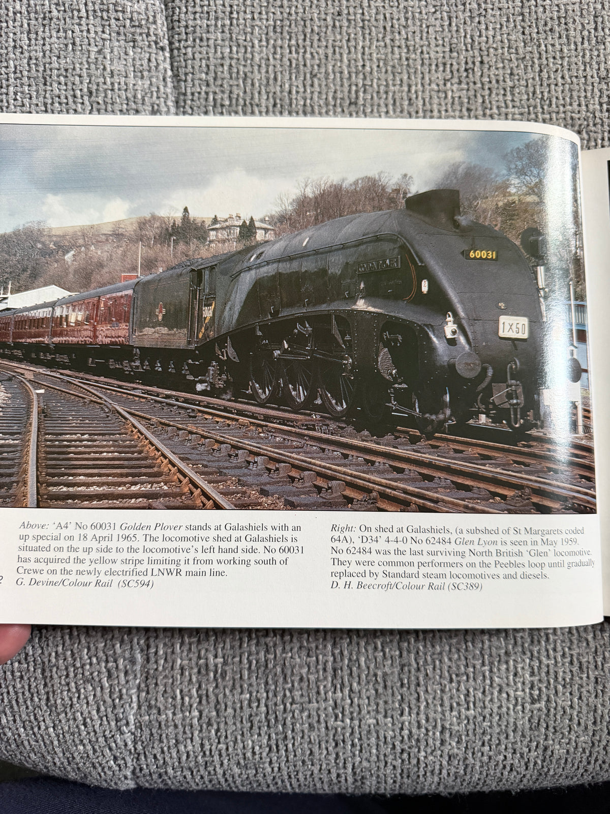 1995*1st* On The Waverley Route (Edinburgh - Carlisle in colour) Robert Robotham (Ian Allan Publishing)