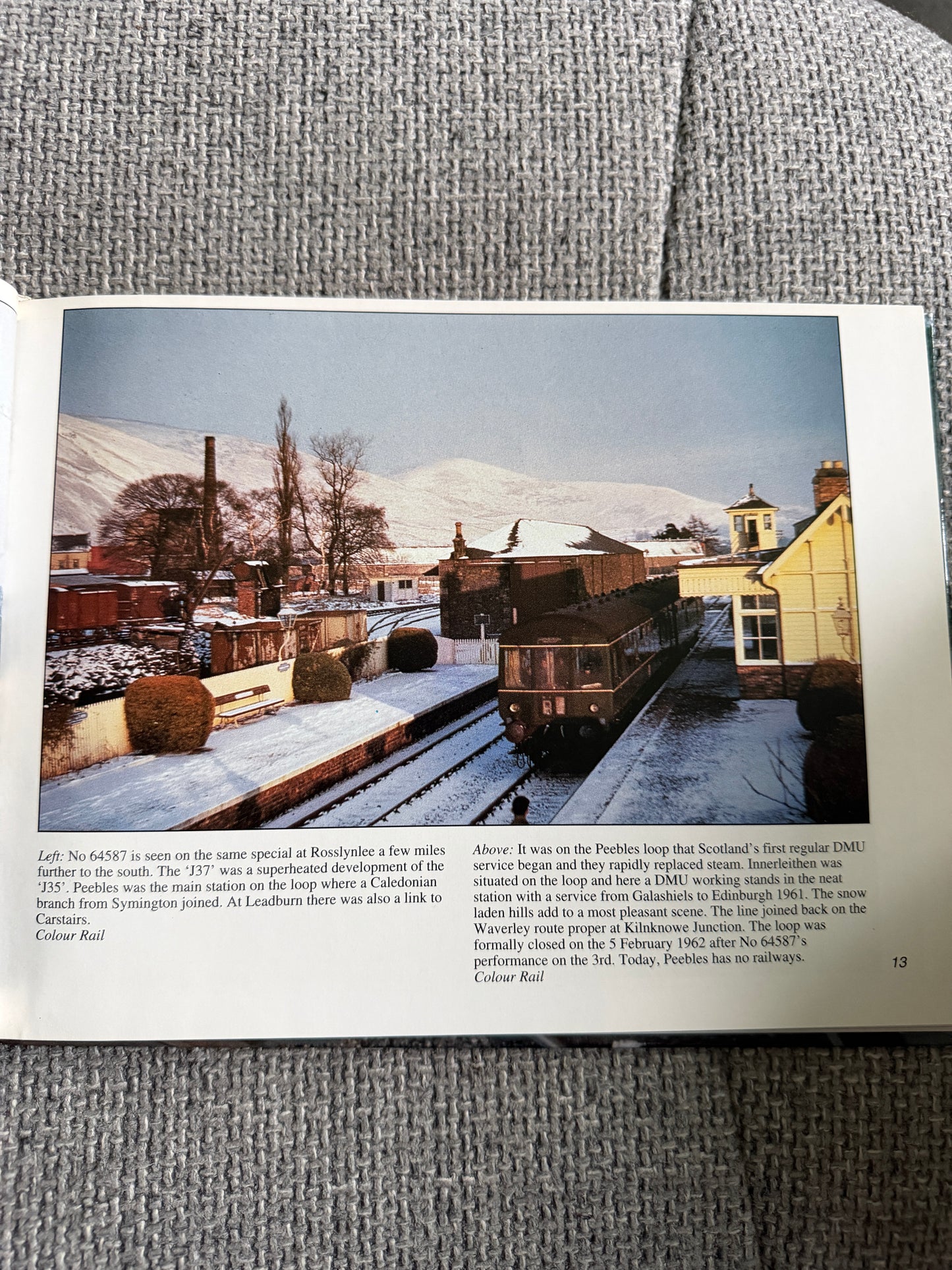 1995*1st* On The Waverley Route (Edinburgh - Carlisle in colour) Robert Robotham (Ian Allan Publishing)