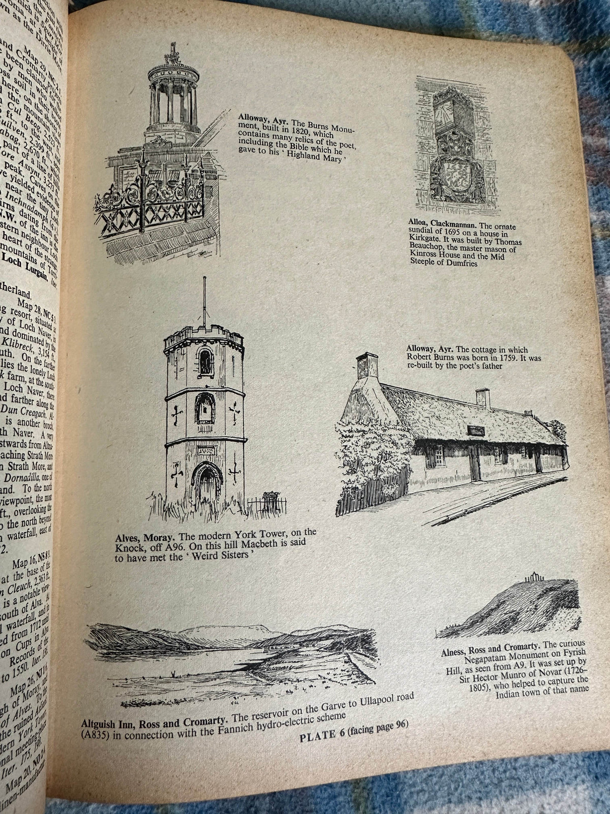 1960*1st* Illustrated Road Book Of Scotland(AA) - Honeyburn Books (UK)