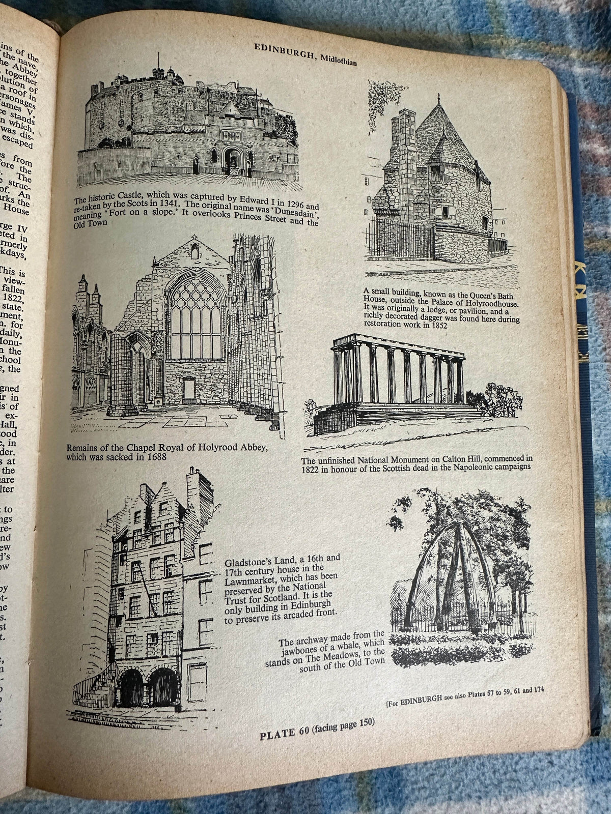 1960*1st* Illustrated Road Book Of Scotland(AA) - Honeyburn Books (UK)