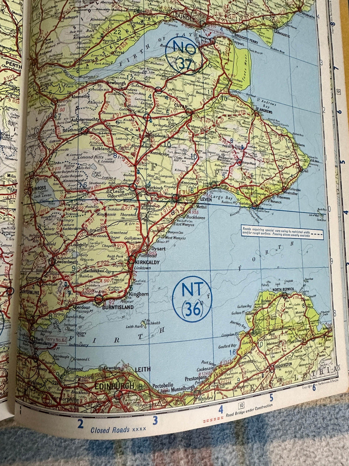 1960*1st* Illustrated Road Book Of Scotland(AA) - Honeyburn Books (UK)