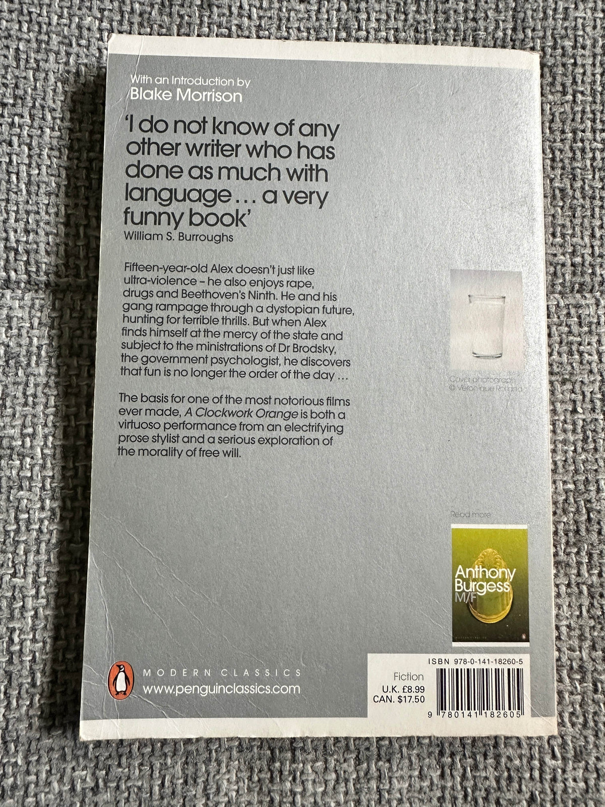 2000 A Clockwork Orange - Anthony Burgess ( Penguin) - Honeyburn Books (UK)