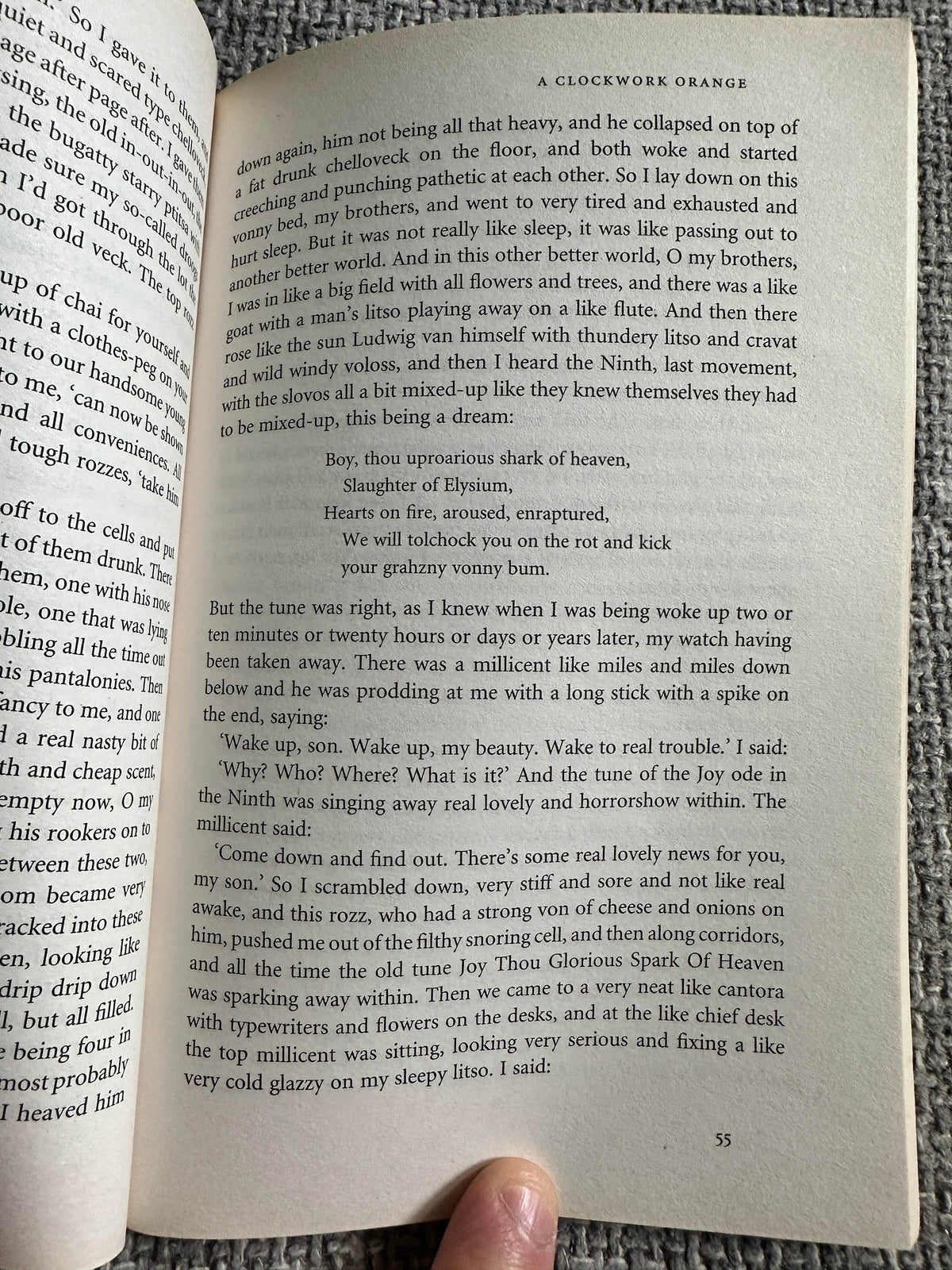 2000 A Clockwork Orange - Anthony Burgess ( Penguin) - Honeyburn Books (UK)