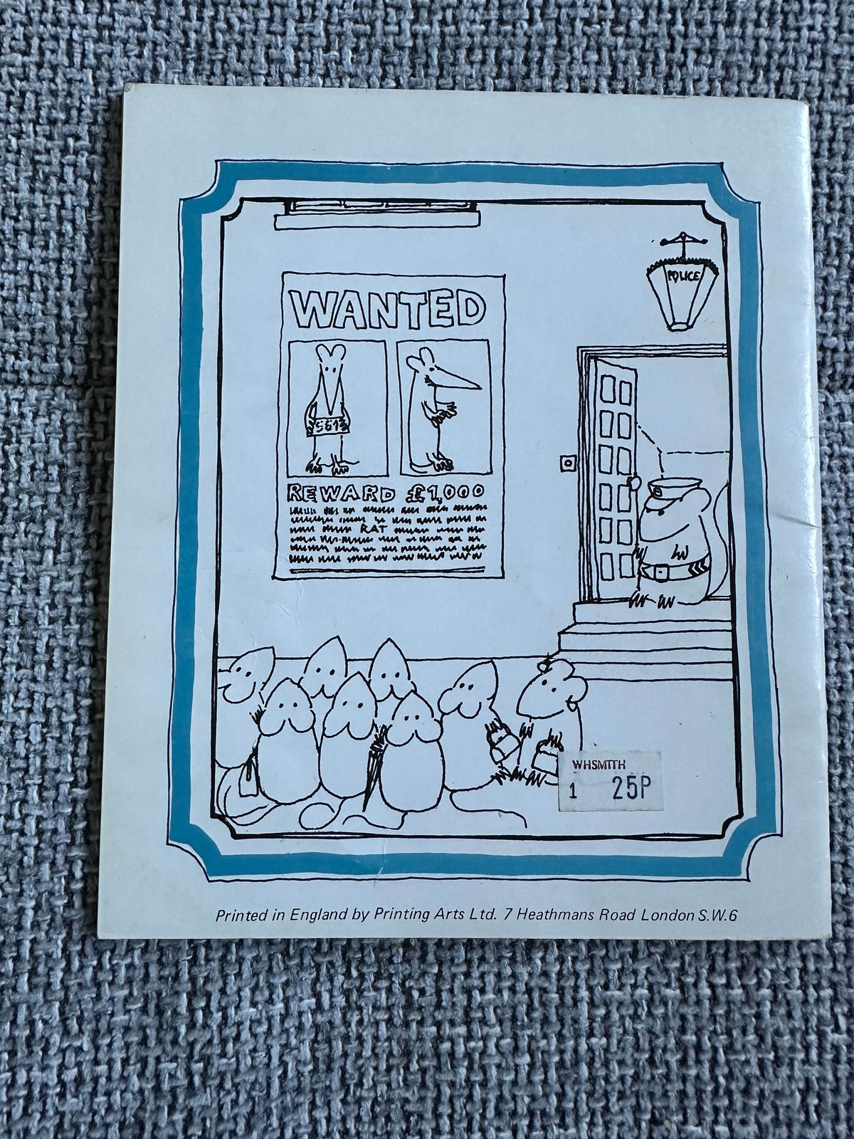 1970 The Mouse Family Plays It Safe - C. J. Cressey (Tamasin Cole Illust)Printing Arts Ltd - Honeyburn Books (UK)
