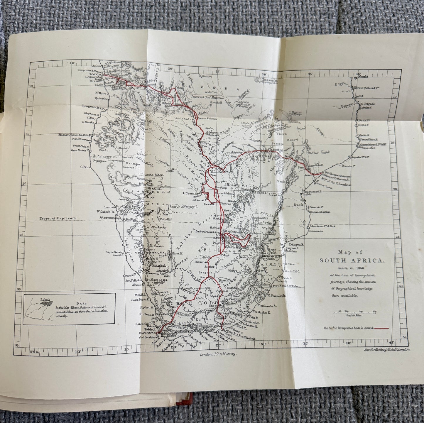 1912 First Expedition To Africa- David Livingstone (John Murray)