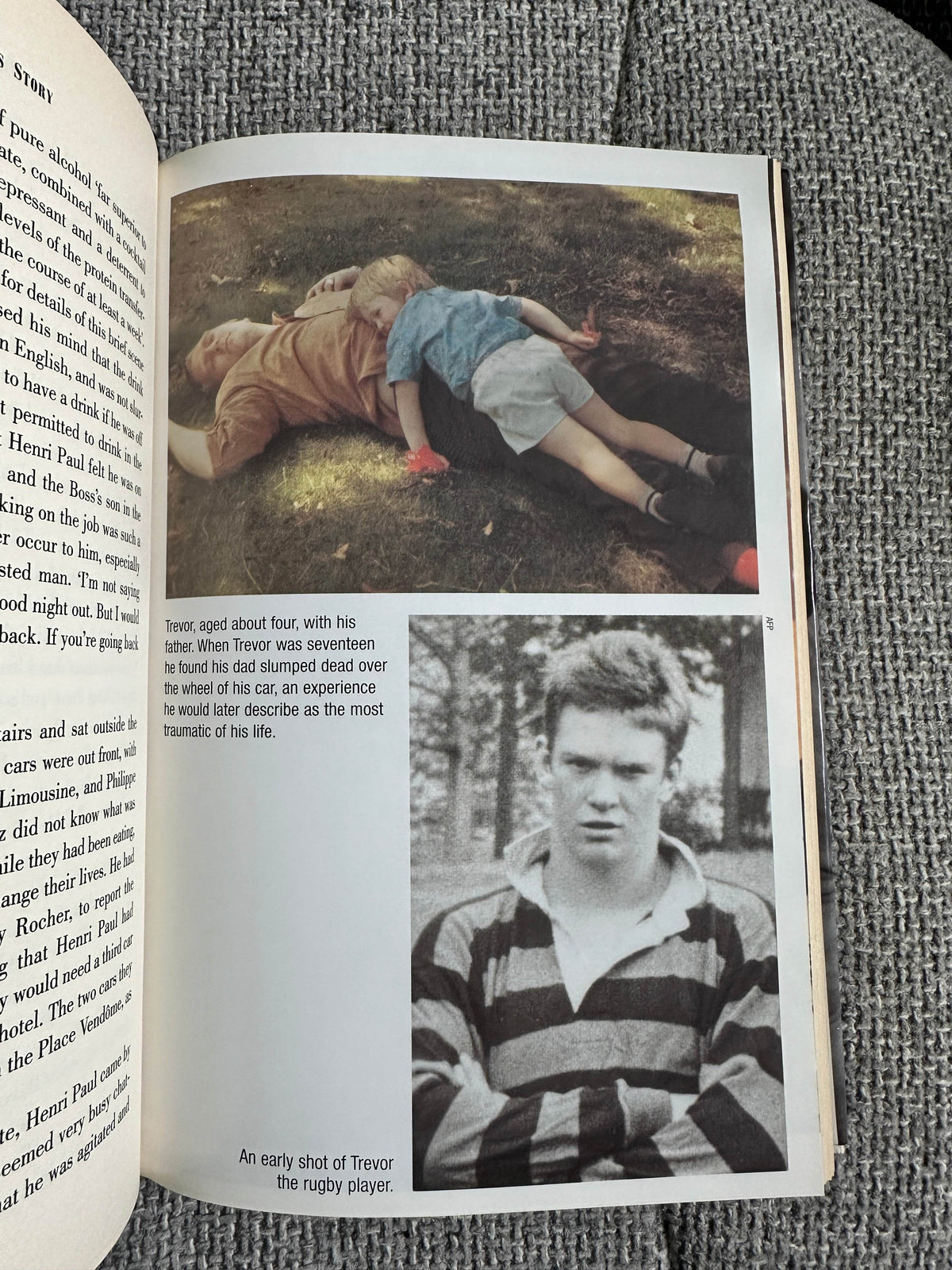 2000 The Bodyguard’s Story Diana, the Crash & The Sole Survivor - Trevor Rees-Jones (Little Brown) - Honeyburn Books (UK)