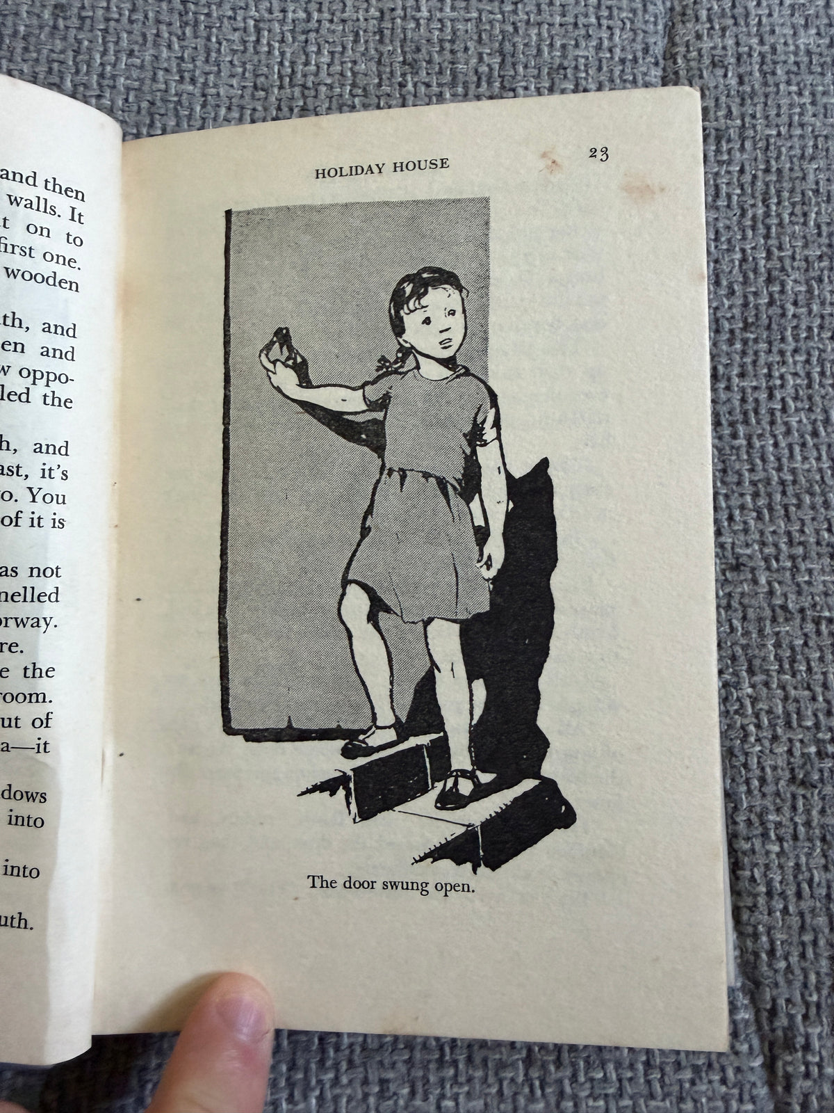 1955*1st* Holiday House - Enid Blyton (Grace Lodge illust) Evans Bros.
