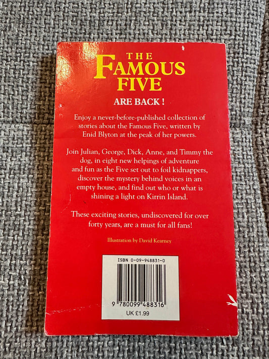 1995*1st* Famous Five Have Puzzling Time - Enid Blyton(Red Fox) - Honeyburn Books (UK)