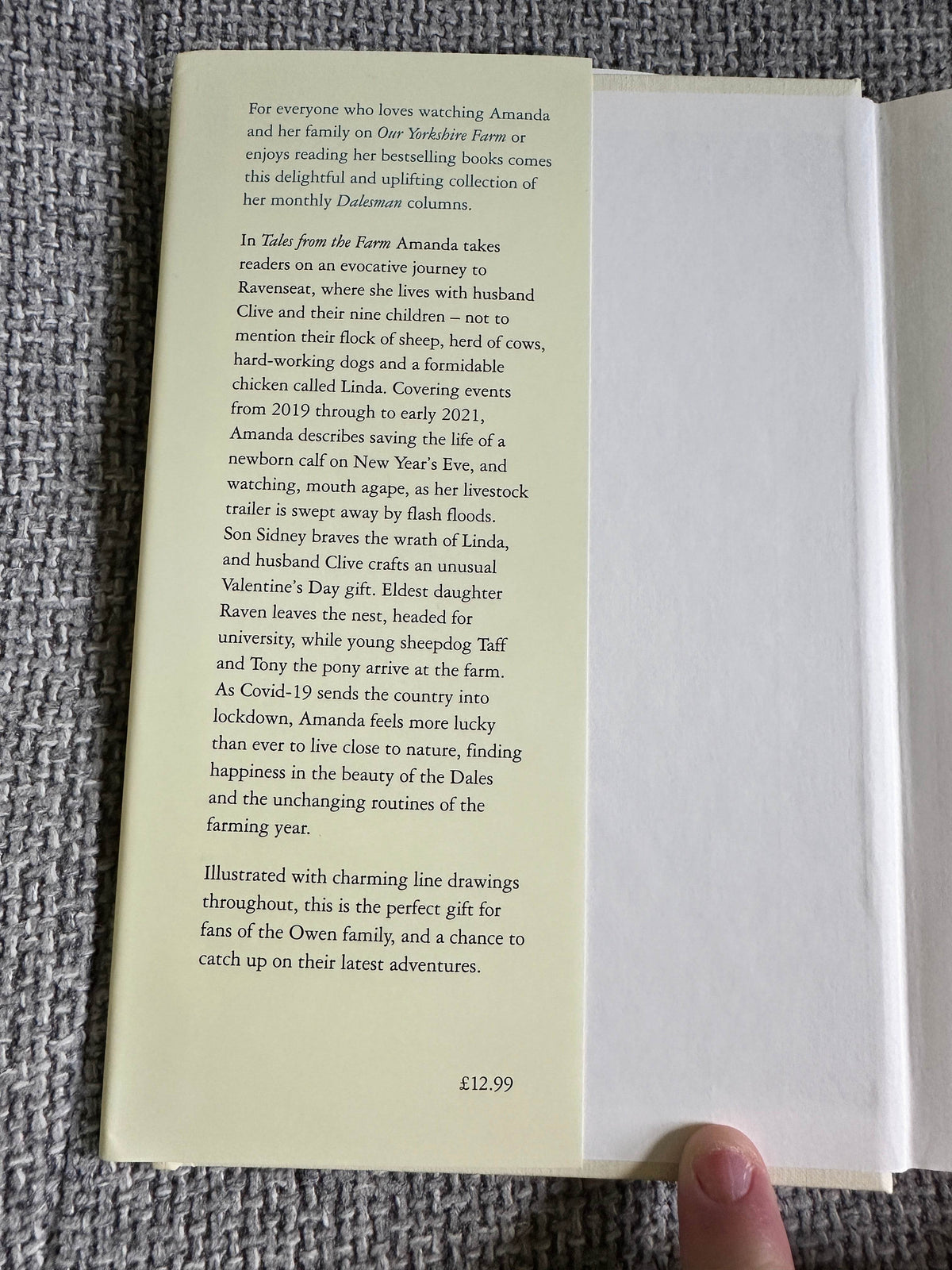 2021 Tales From The Farm - Amanda Owen (MacMillan) - Honeyburn Books (UK)