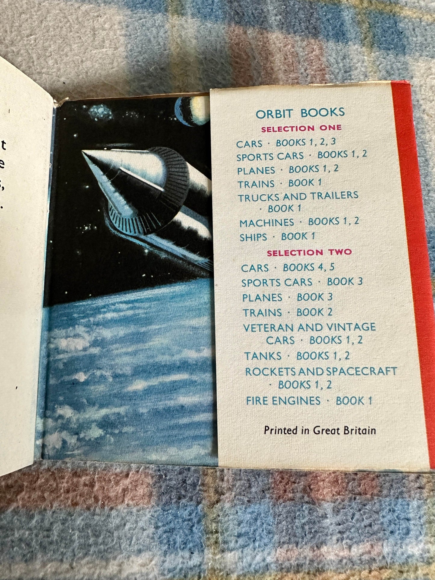1960’s Rockets & Spacecraft(Book 1) Orbit Books (Collins) - Honeyburn Books (UK)